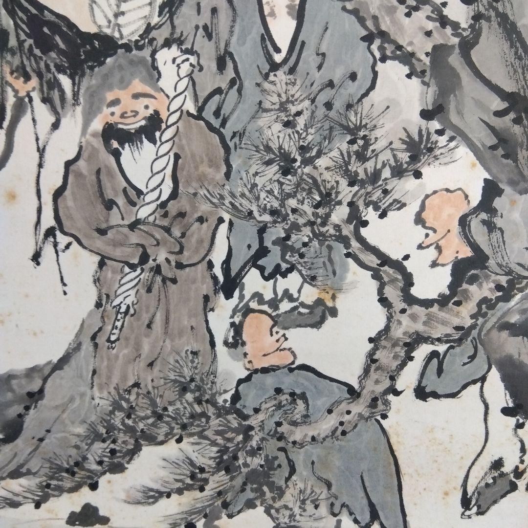 直筆画　十六羅漢図