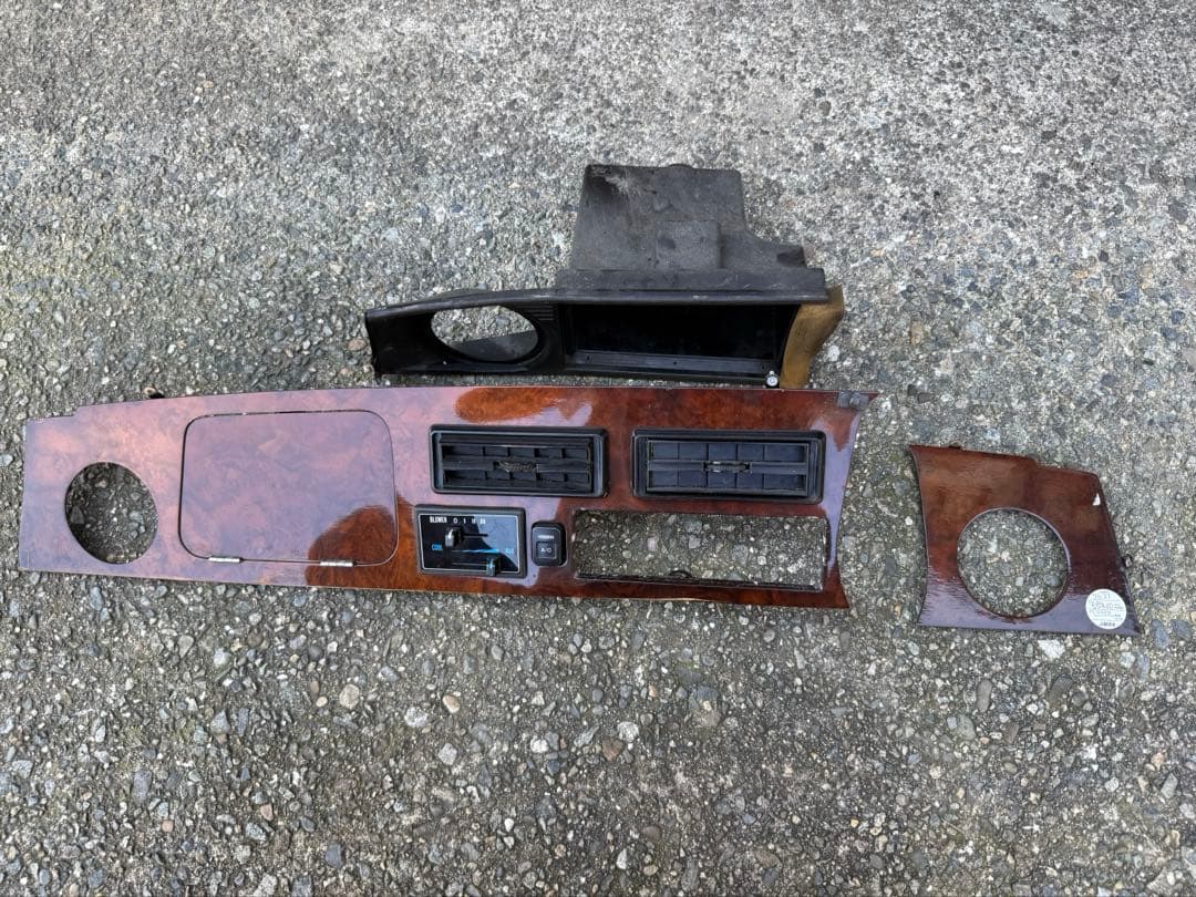 ローバーミニ ウッドパネル、キャブクーパー外し