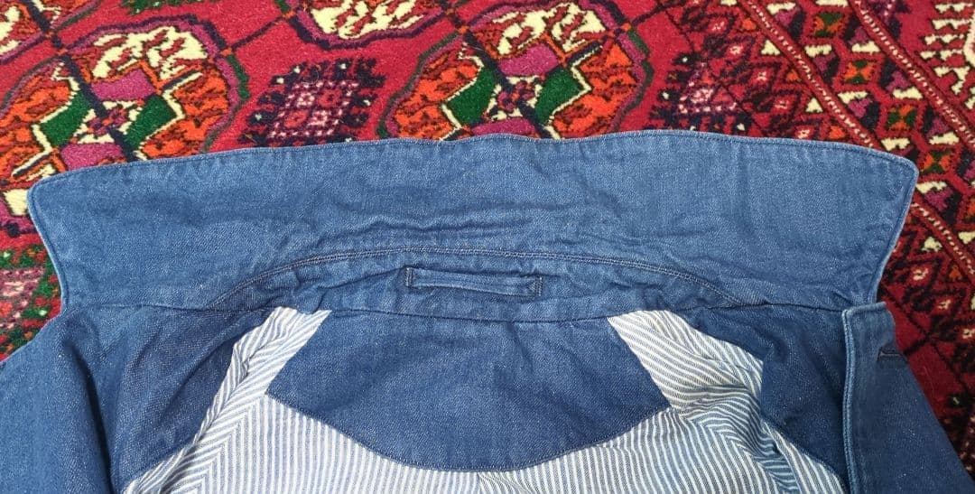 45R コットンリネンのデニムコート サイズ1