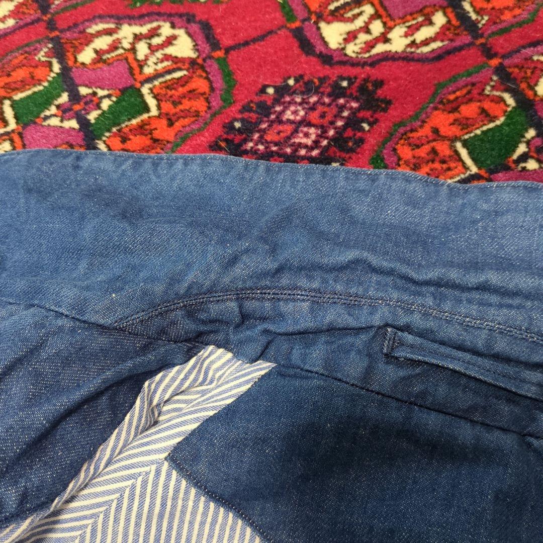 45R コットンリネンのデニムコート サイズ1