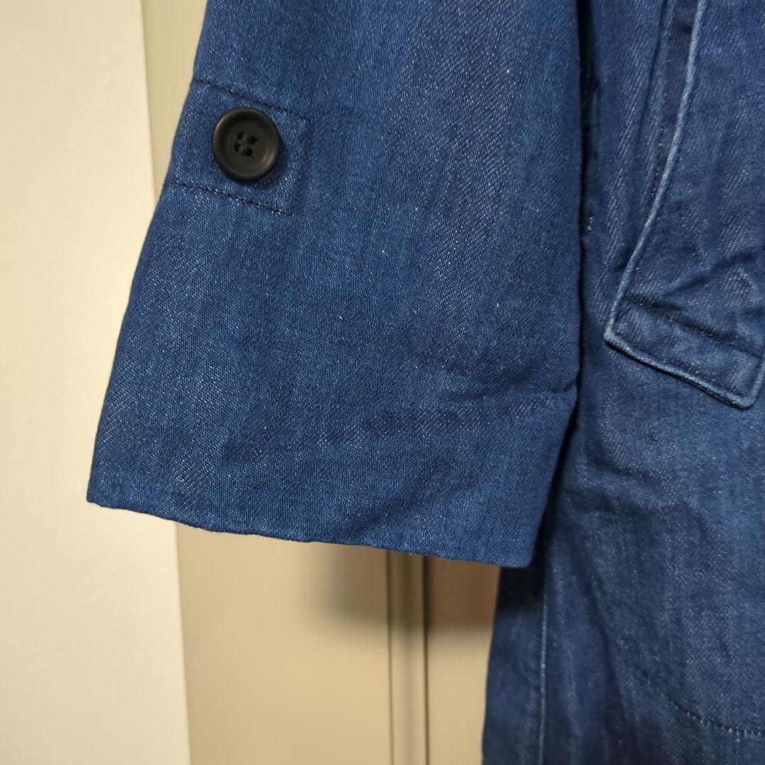45R コットンリネンのデニムコート サイズ1
