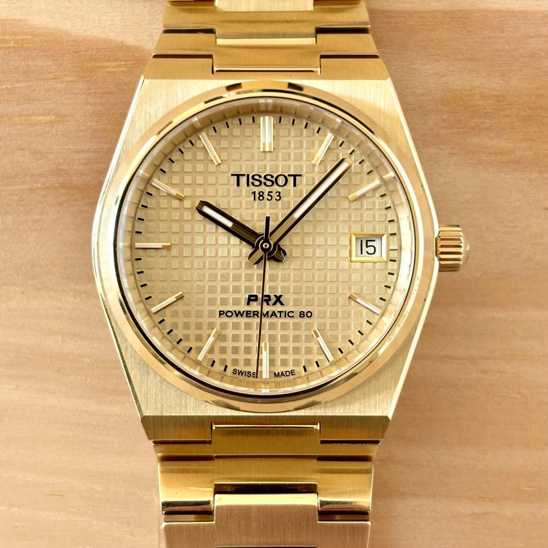 TISSOT PRX　ゴールド　35mm　ティソ
