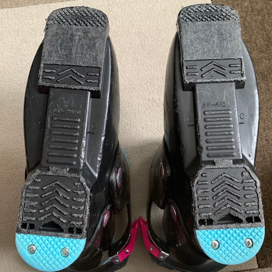 u*a様 子ども用スキーセット 板110cm ストック85cm ブーツ21-22