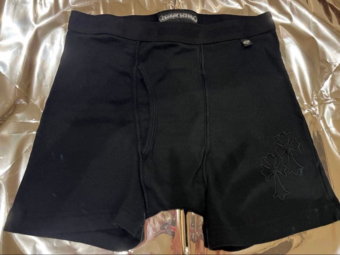 CHROME HEARTS ボクサーパンツ Lサイズ 黒