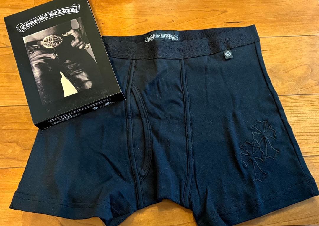 CHROME HEARTS ボクサーパンツ Lサイズ 黒