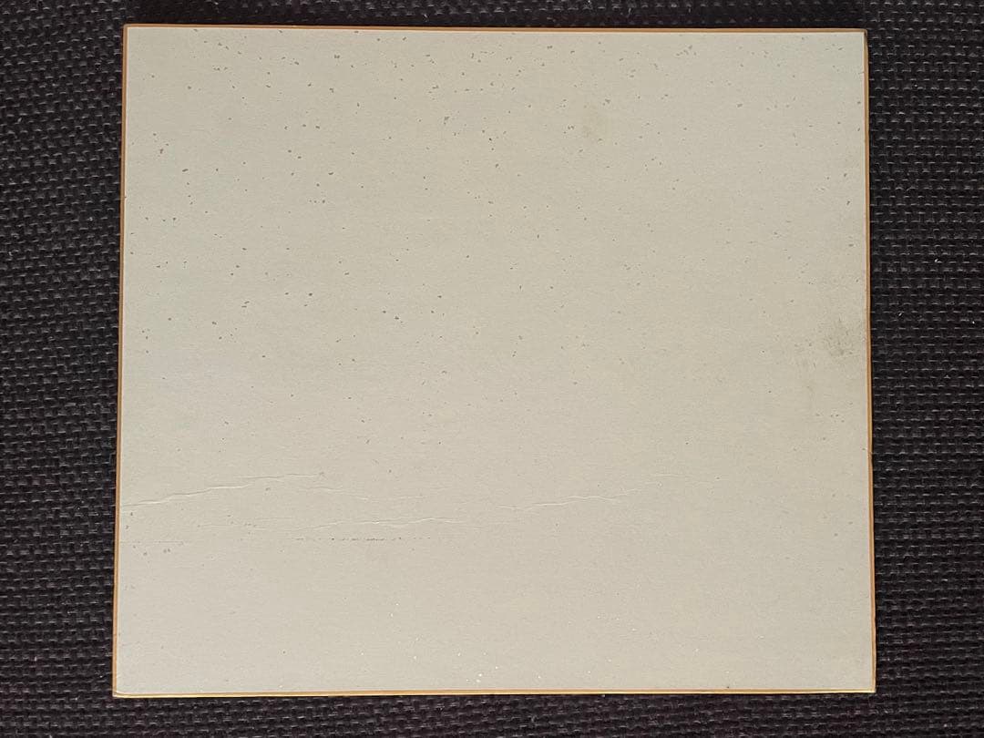 昭和61〜62年◆広島東洋カープ選手寄せ書きサイン色紙◆阿南準郎監督