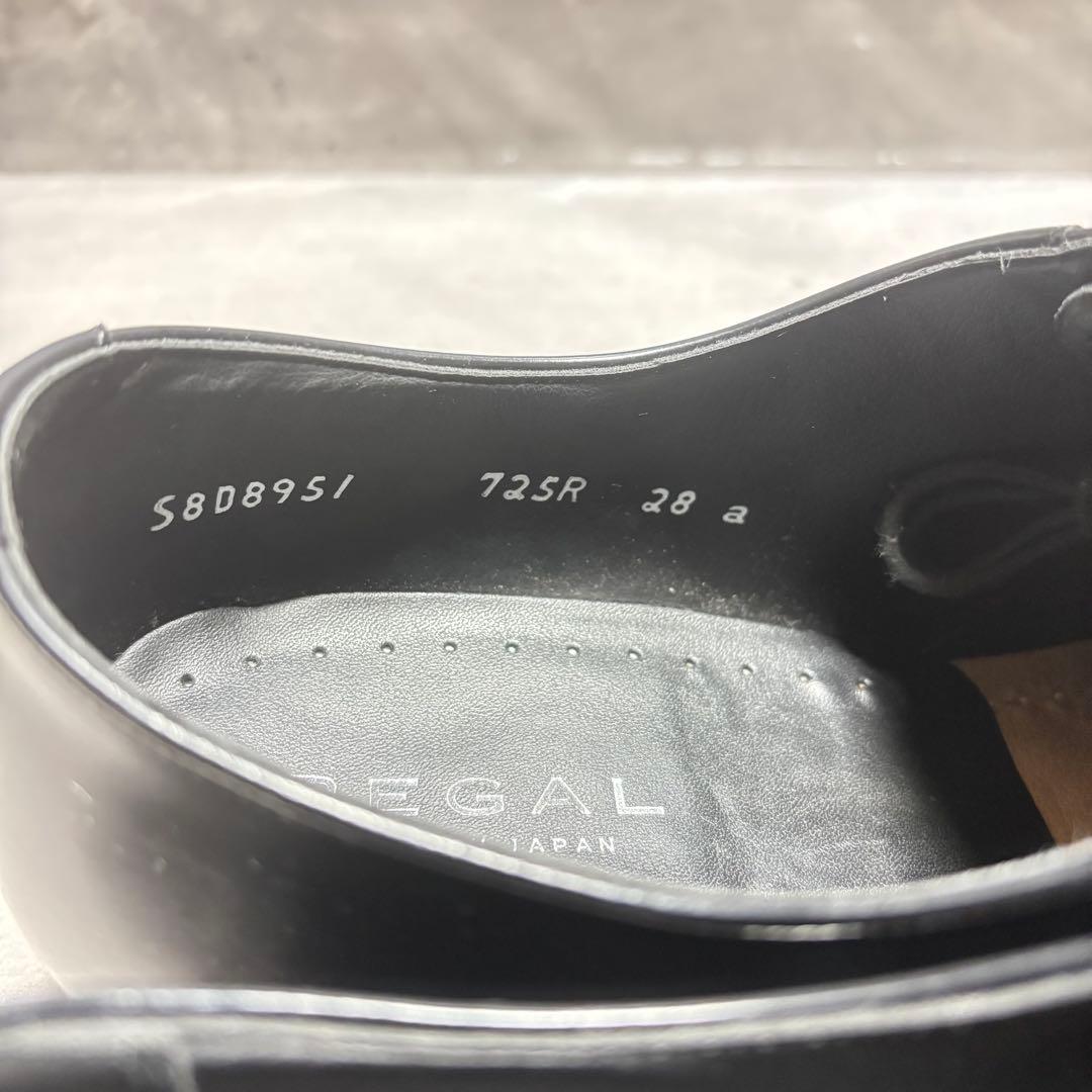 REGAL ストレートチップ 725R 28cm ビジネスシューズ 革靴 レザー