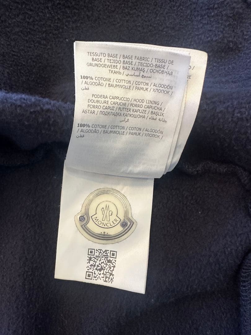 MONCLER モンクレール　ネイビー　パーカー　130cm