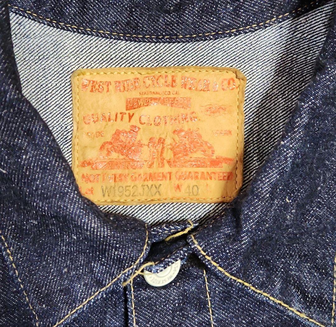 WESTRIDE×WAREHOUSE w1952JXX デニムジャケット