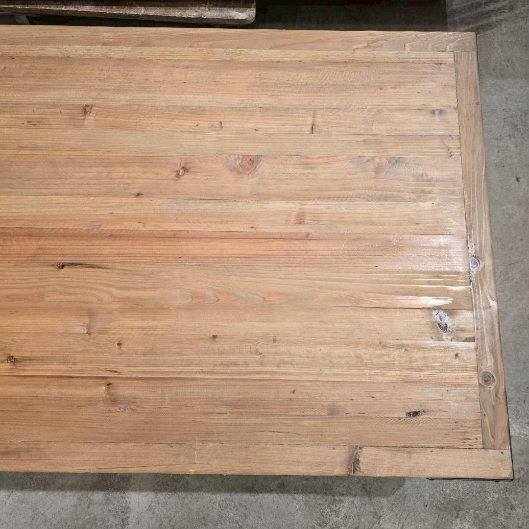 i+ UPTOWN リフティング テーブル 昇降式 無垢材 ヴィンテージ調