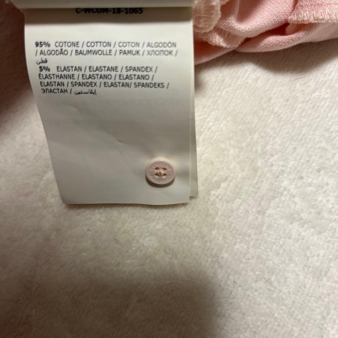 【極美品】MONCLER モンクレール 半袖フリルワンピース　８Ａ　130cm