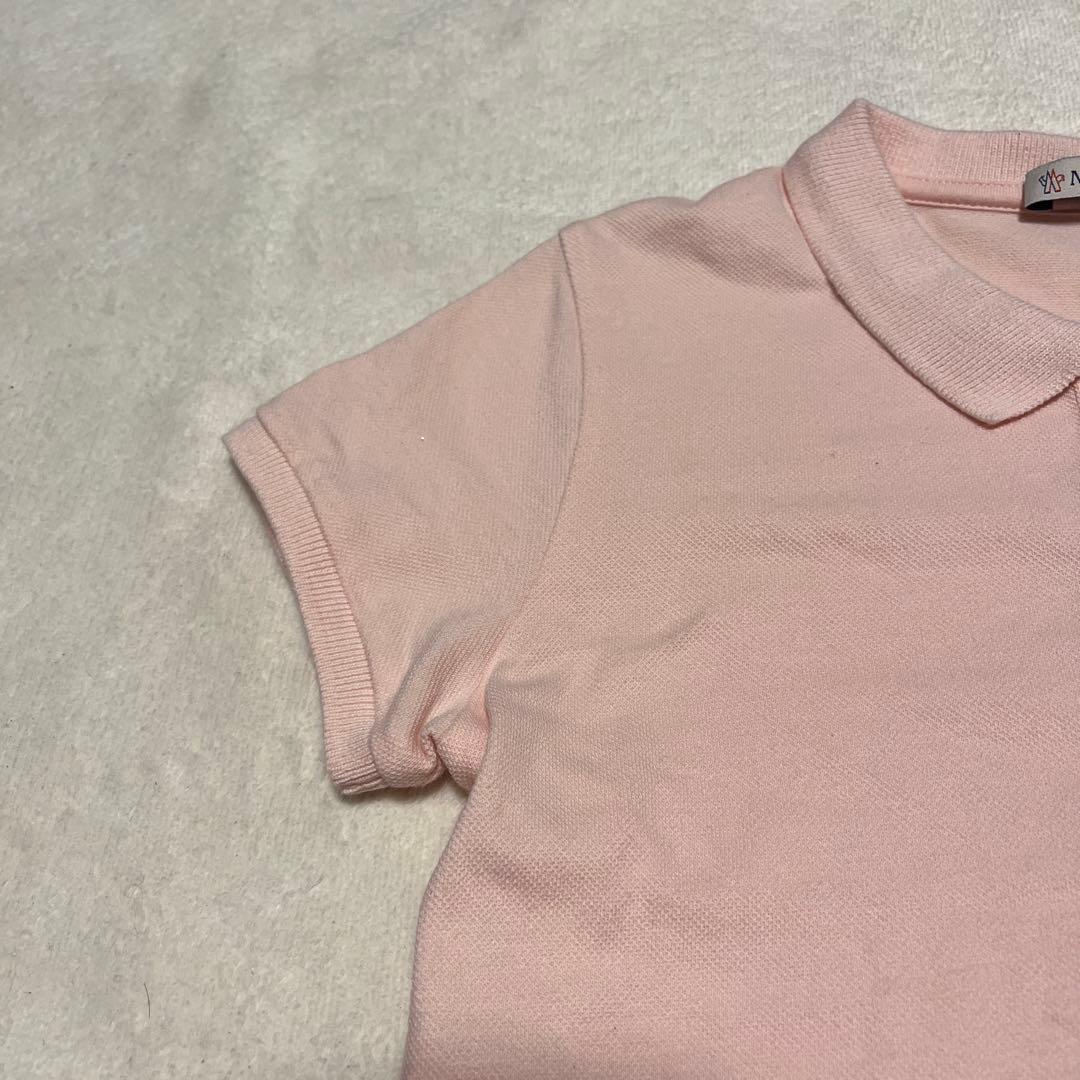 【極美品】MONCLER モンクレール 半袖フリルワンピース　８Ａ　130cm