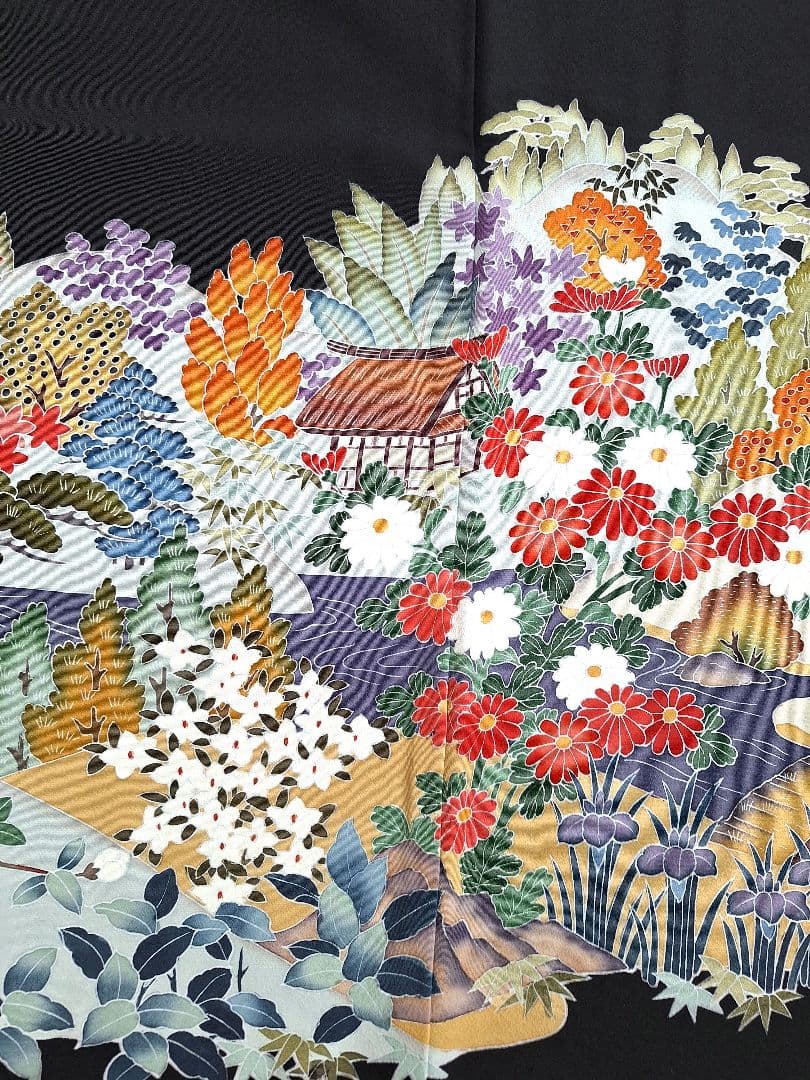 着物リメイクワンピース3648