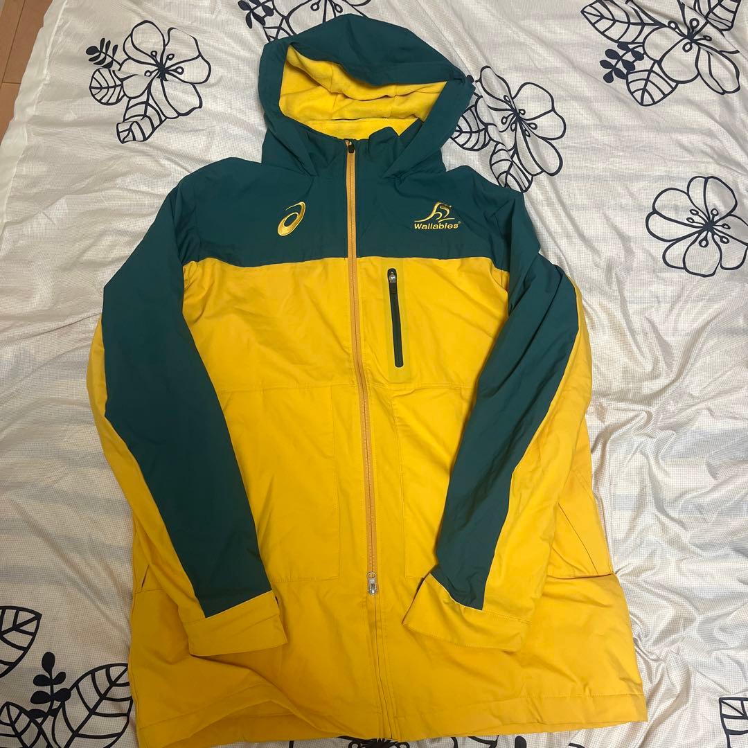 ラグビー　オーストラリア代表　ジャンパーWallabies フード付きジャケット