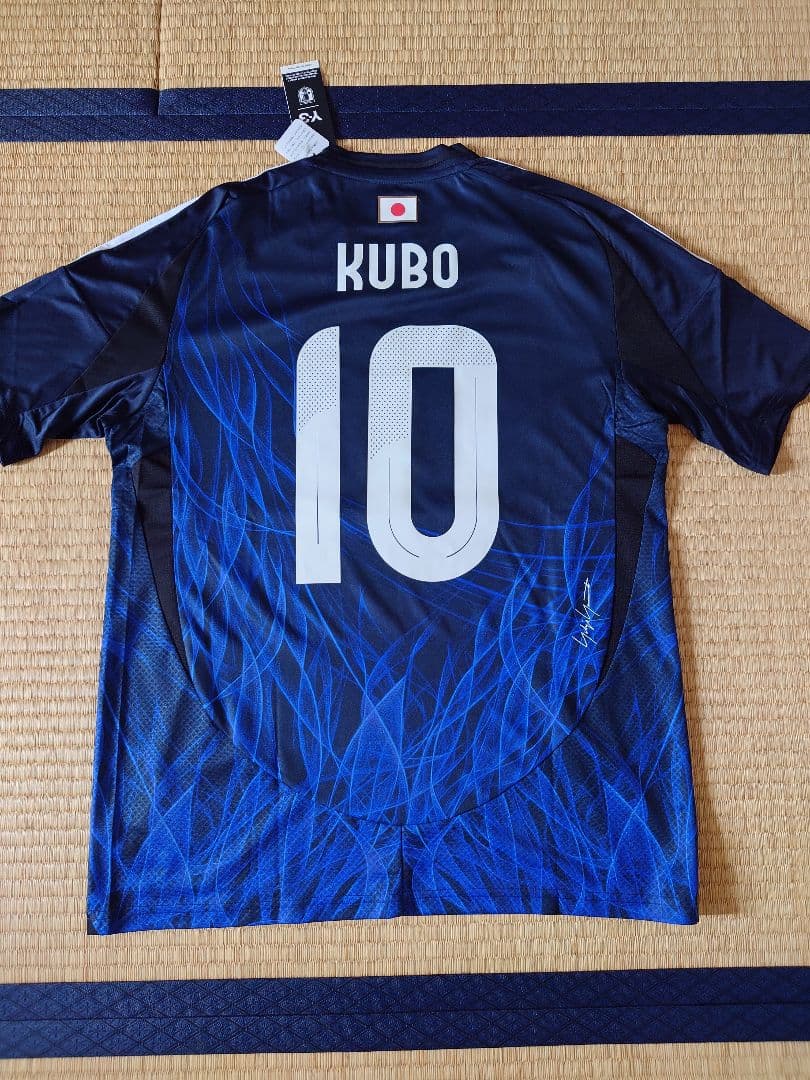 2025 サッカー日本代表 10番 久保建英選手 レプリカ ユニフォーム 2XL