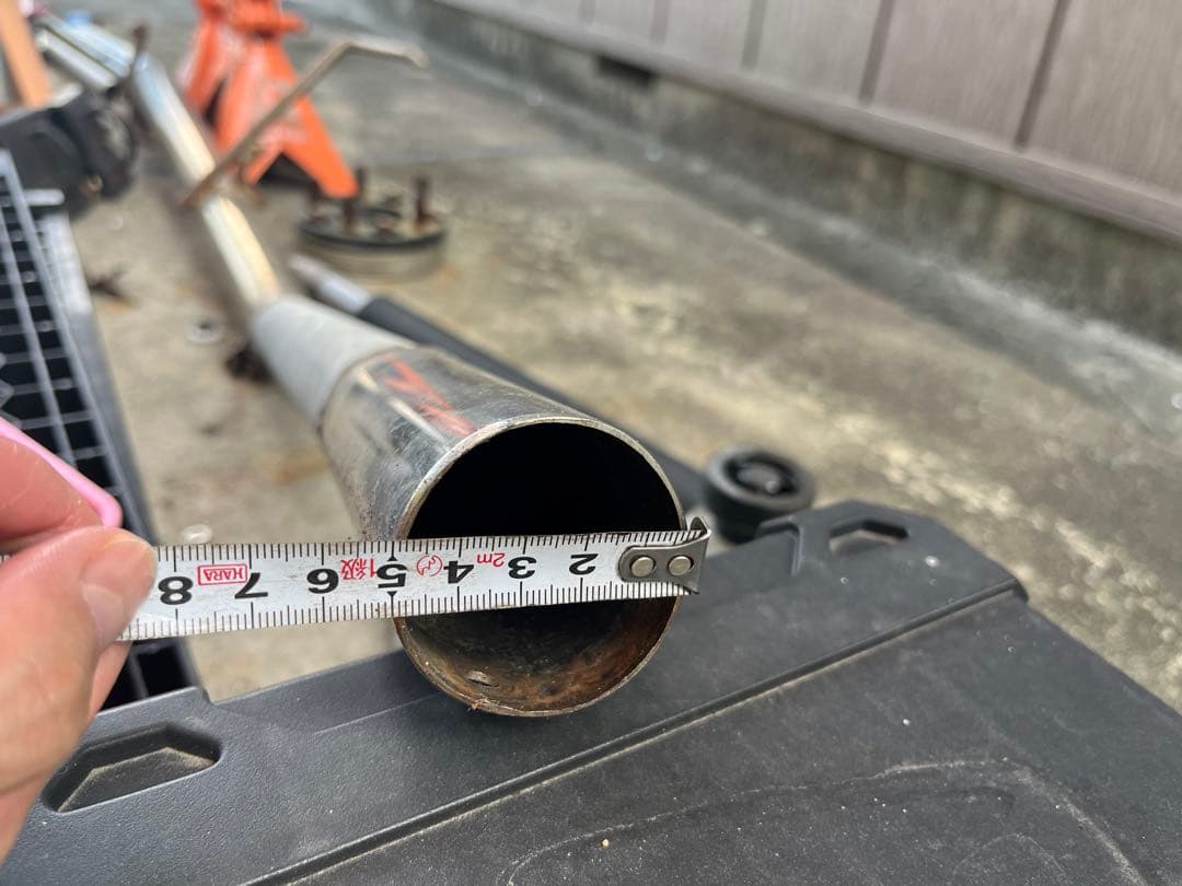 HA23V 直管　リアストレートマフラー