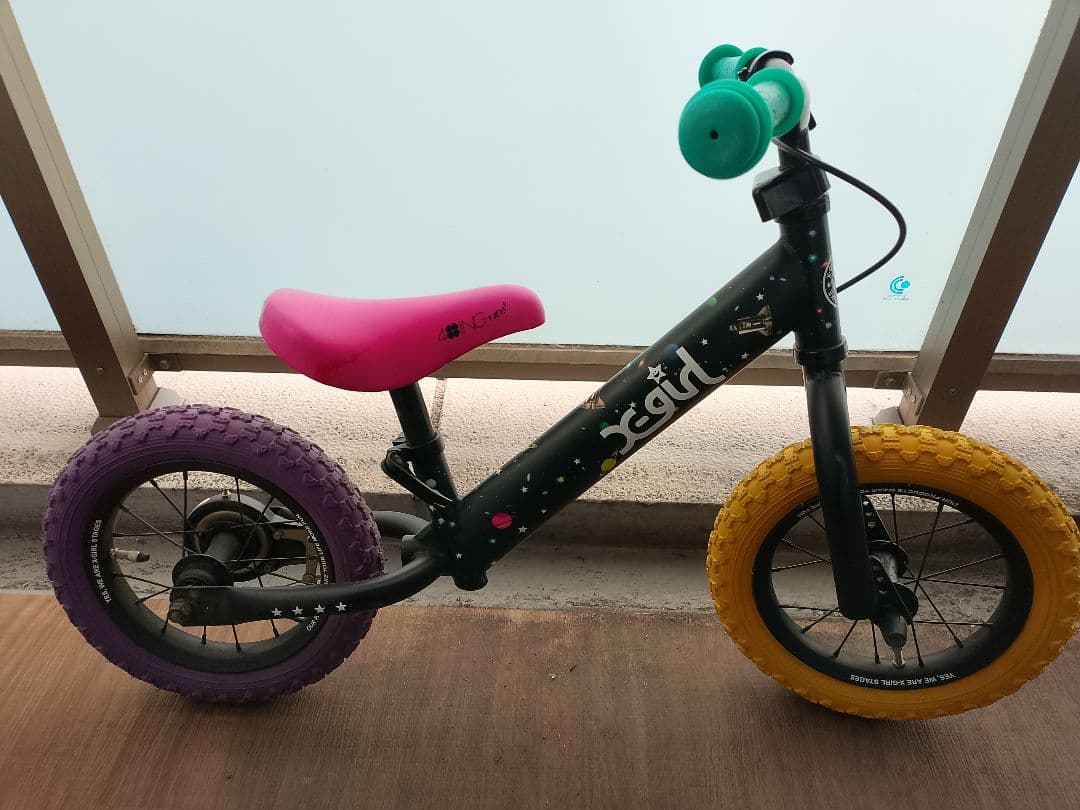 【おしゃれ】X-girl 4ing キックバイク　幼児用　12インチ