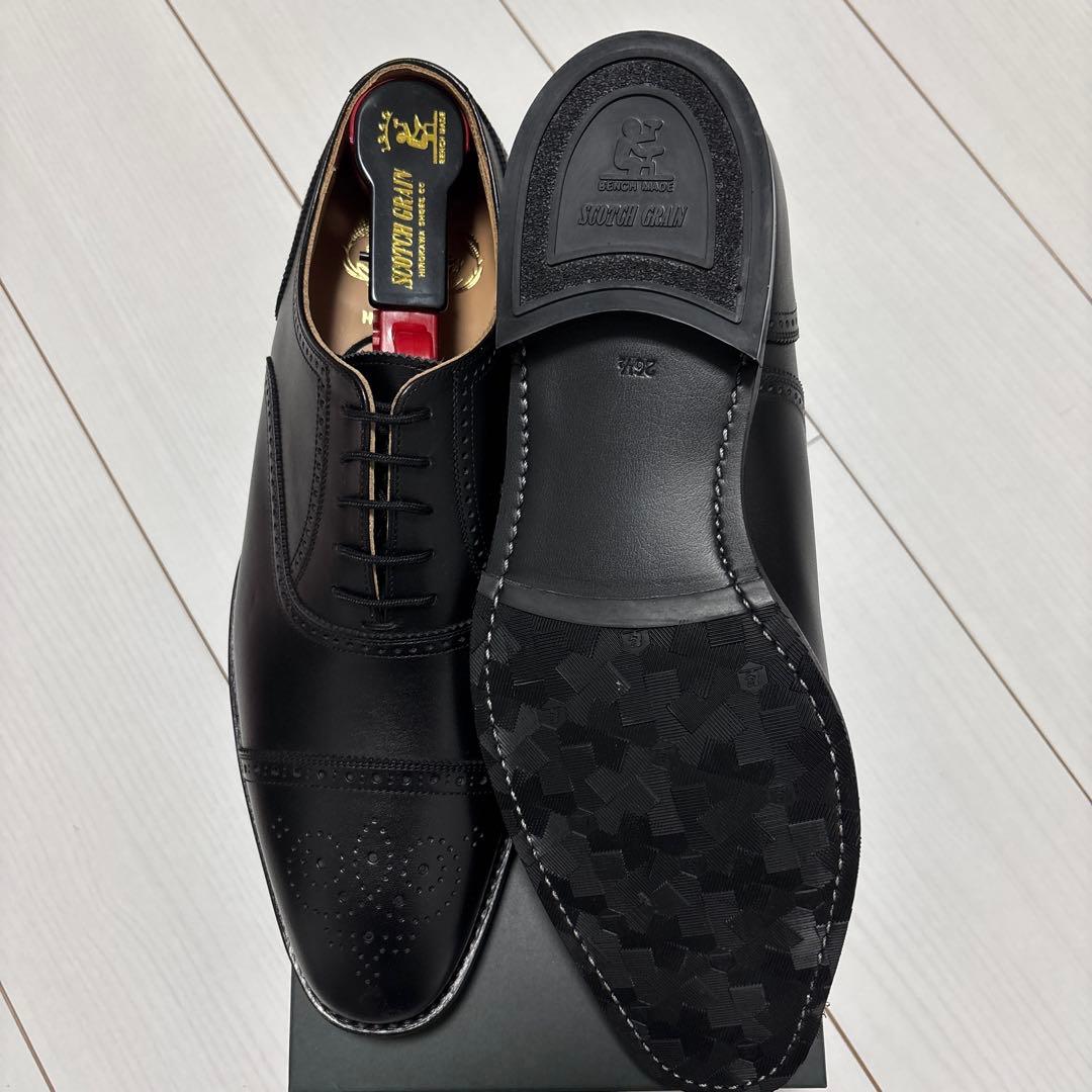 週末値引【新品未使用】スコッチグレイン PB2510 ブラック 26.5cm E