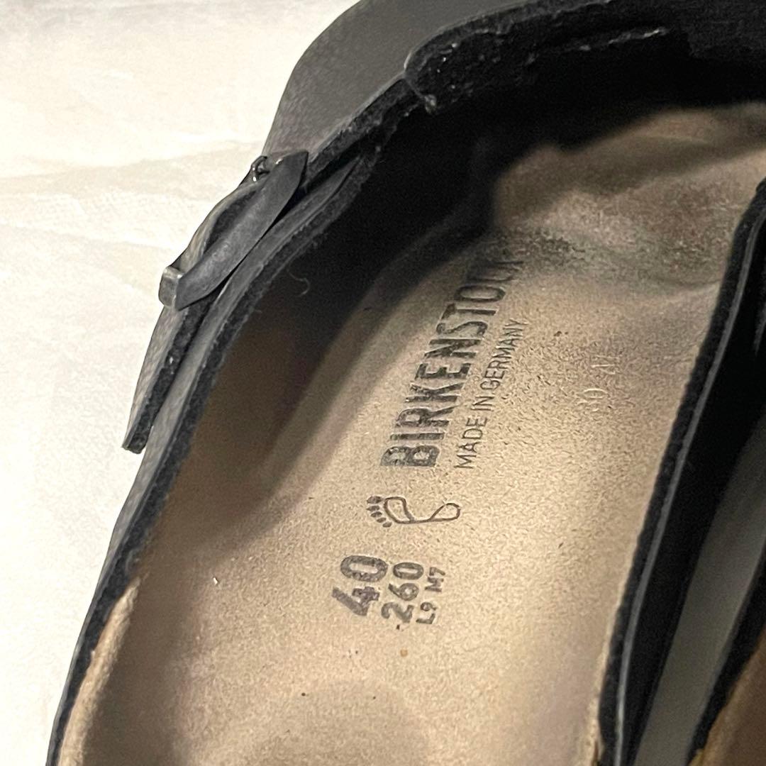 BIRKENSTOCK ビルケンシュトック　ボストン　レザー　シボ革26.0cm