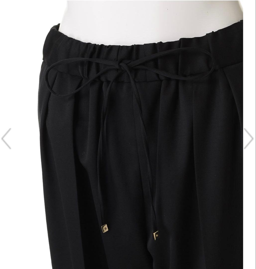 ebure 2025AW ウールベネストレッチ イージーワイドパンツ