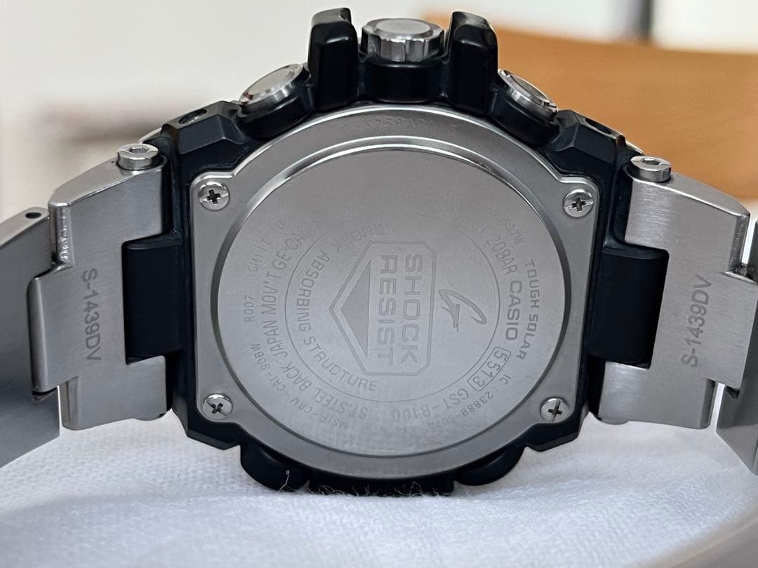 時計 CASIO G-SHOCK GST-B100D-1AJF