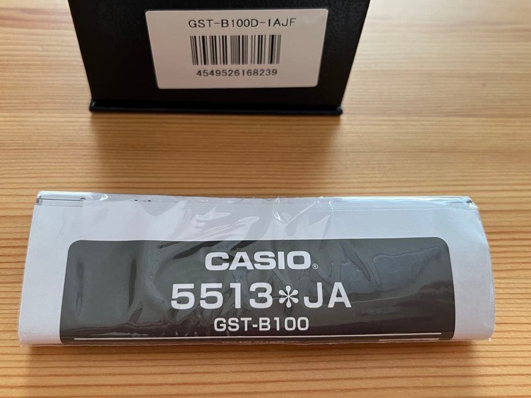 時計 CASIO G-SHOCK GST-B100D-1AJF