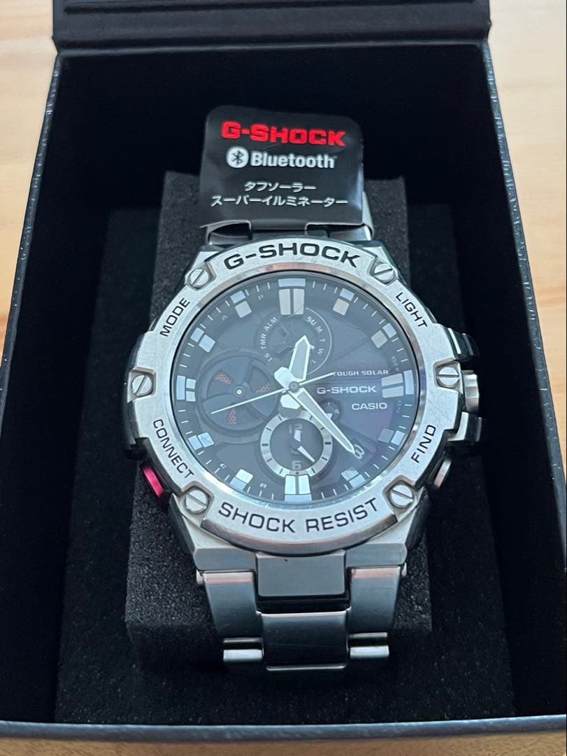 時計 CASIO G-SHOCK GST-B100D-1AJF