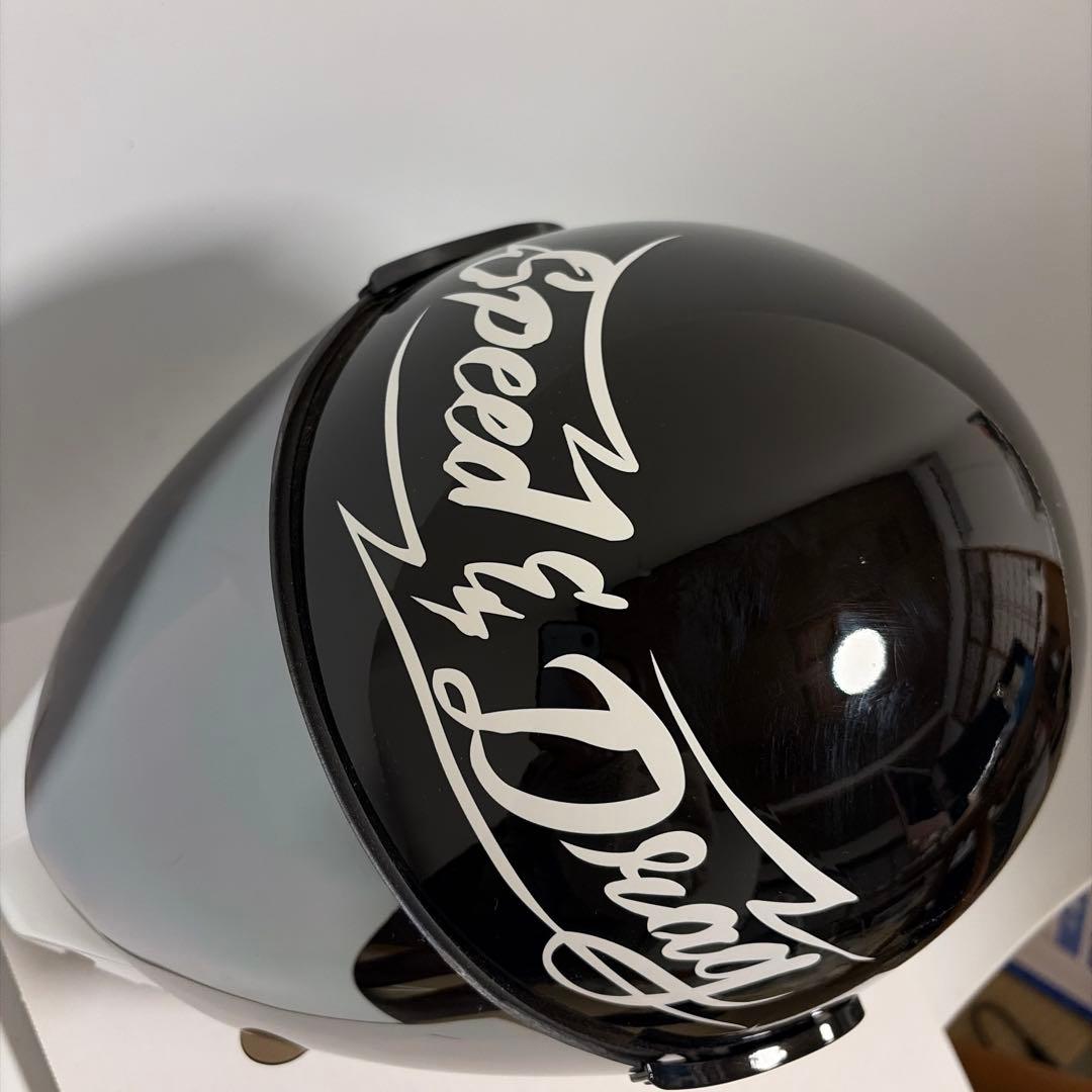 Horizon Vanson コラボ　フルフェイスヘルメット 黒/白