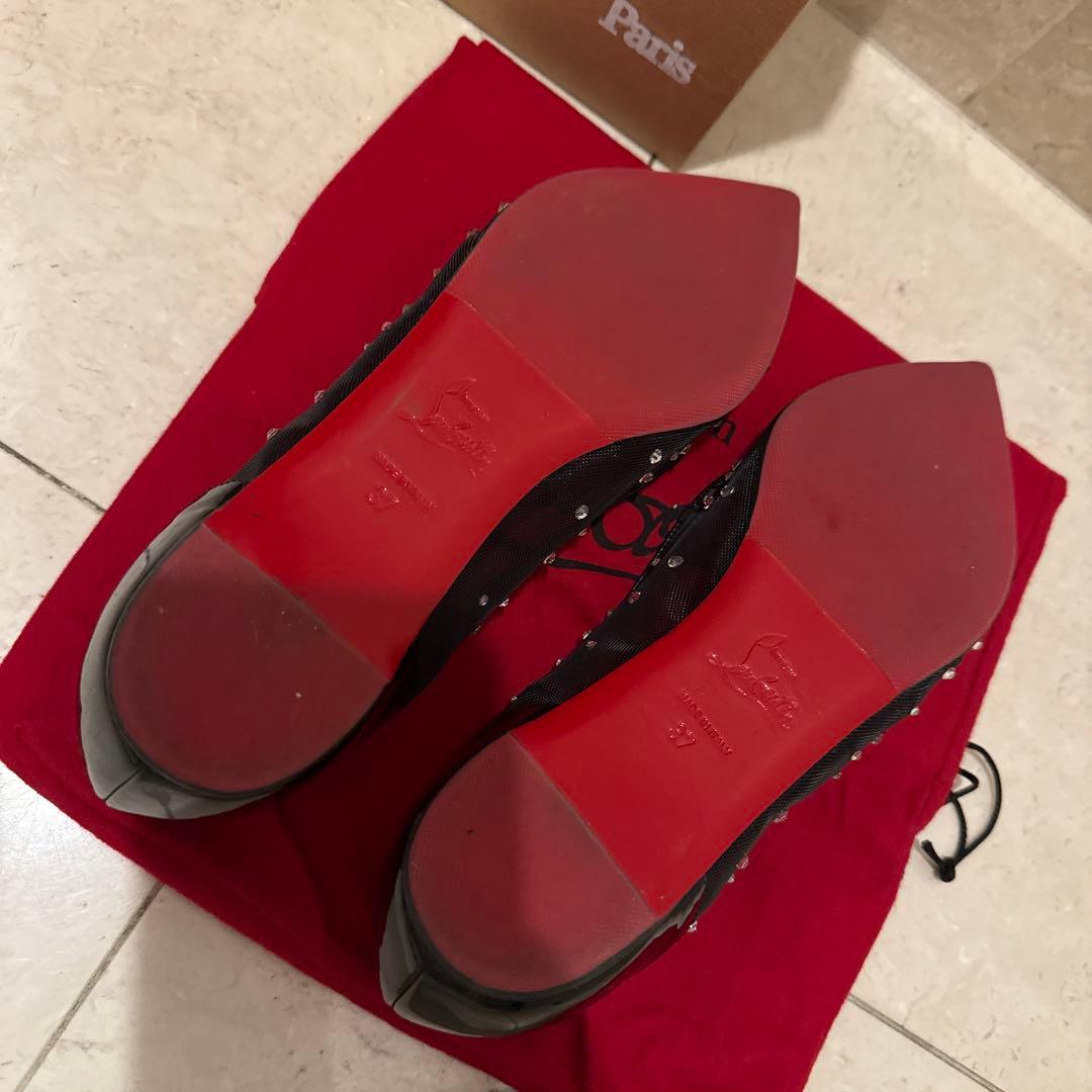 クリスチャンルブタン　BODY STRASS FLAT RES 37