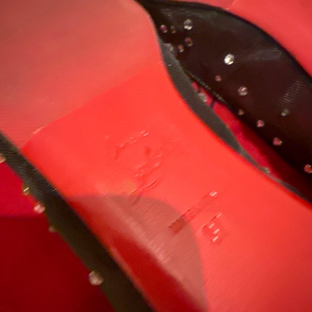 クリスチャンルブタン　BODY STRASS FLAT RES 37