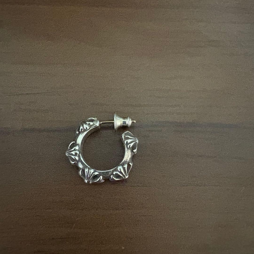 クロムハーツ ピアス クロスバンド フープ ピアス CHROME HEARTS