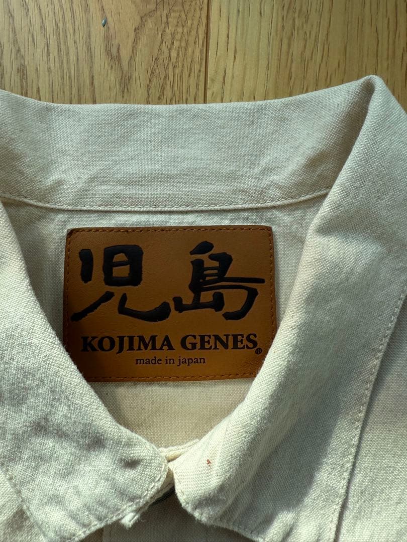 KOJIMA GENES ホワイトデニムジャケット XXL 児島ジーンズ