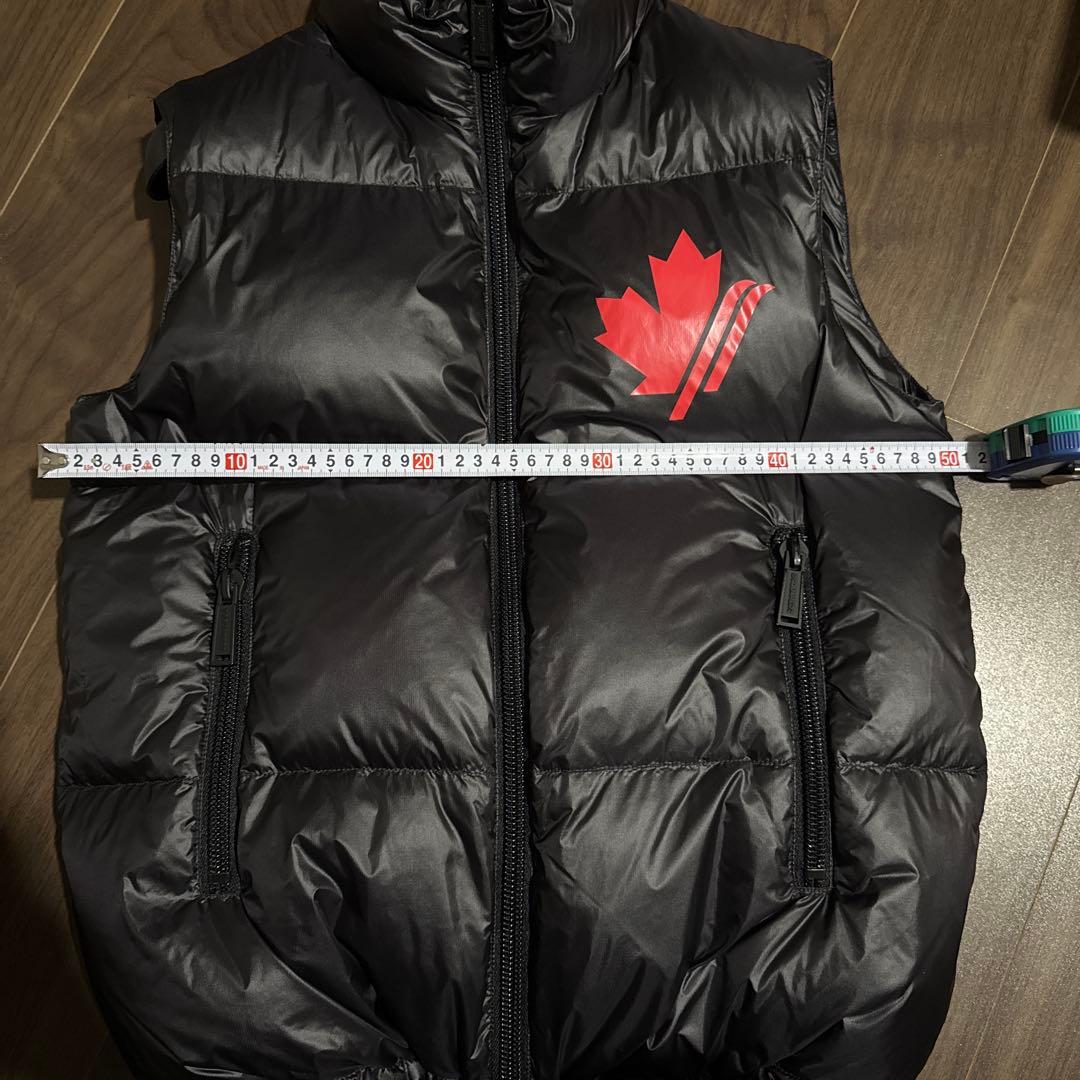 【美品】DSQUARED2 ダウンベスト 44 ブラック