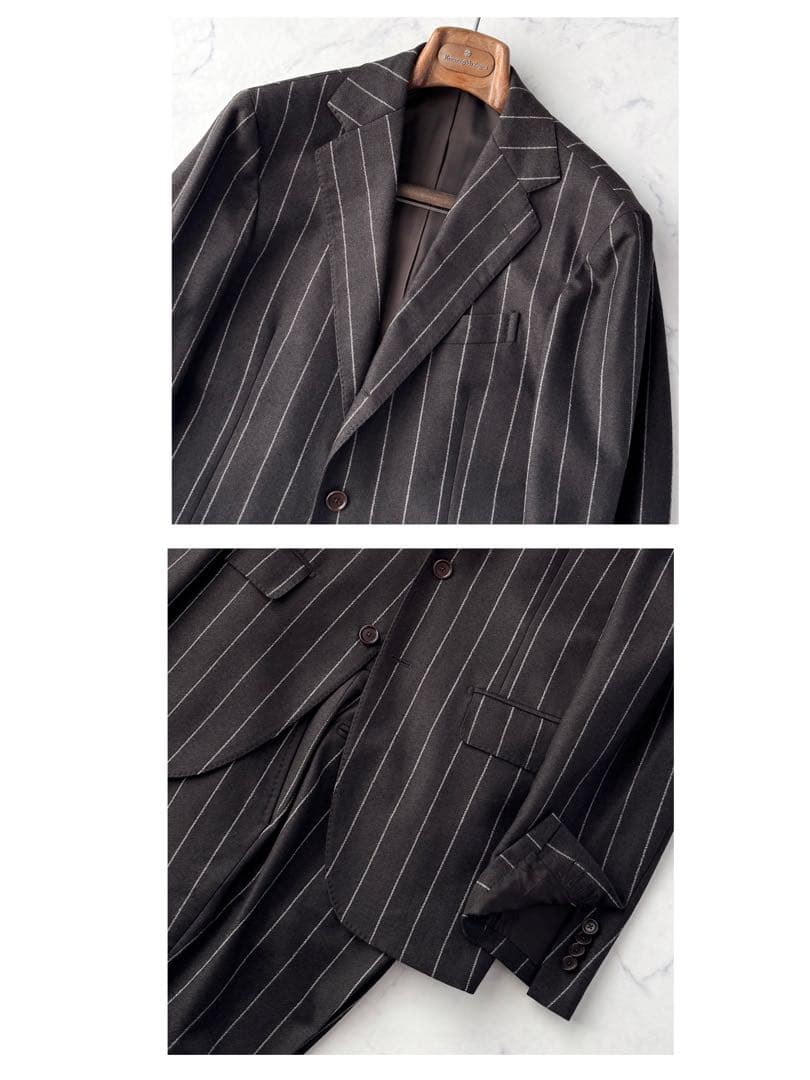 De Petrillo デ ペトリロ セットアップ スーツ 46 M〜L程