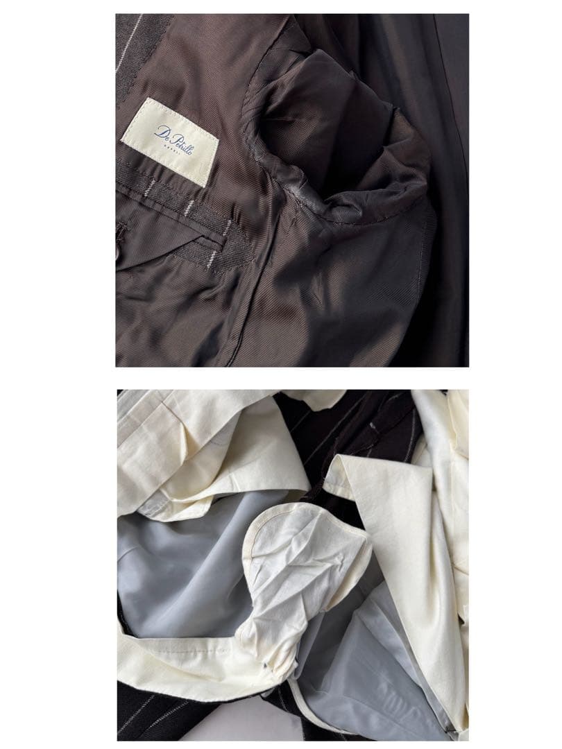 De Petrillo デ ペトリロ セットアップ スーツ 46 M〜L程