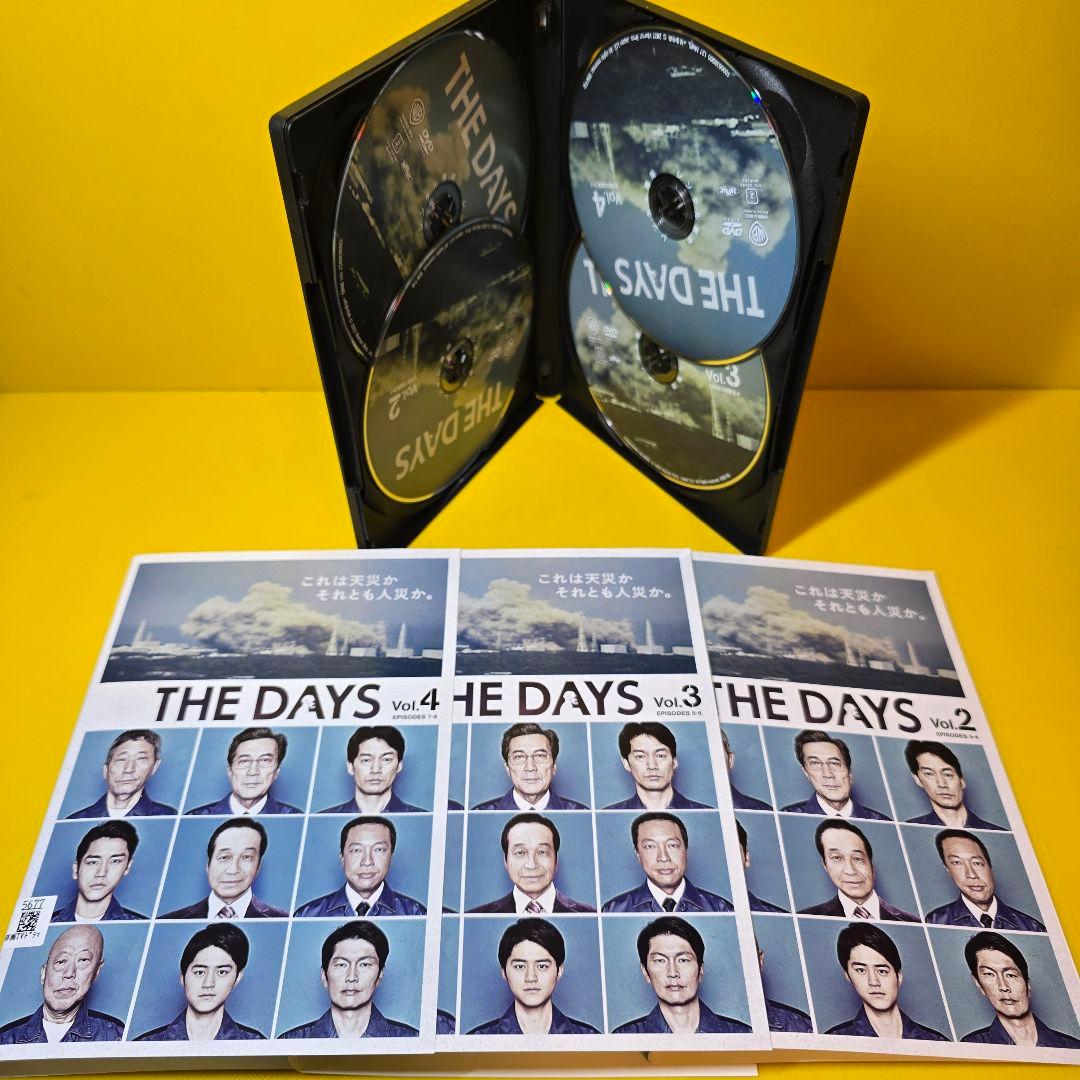 新品ケース交換済み　「THE DAYS」DVD全4巻