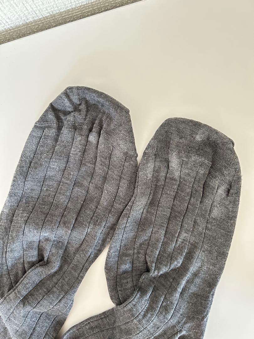 ほぼ新品 ミュウミュウ シルクソックス 25cm サイズ2