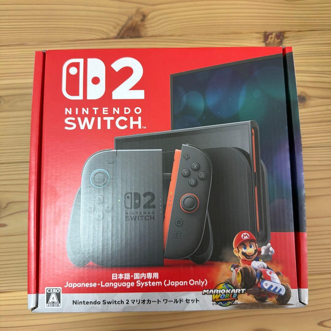 Nintendo Switch 2 日本語対応 本体 マリオカートワールドセット