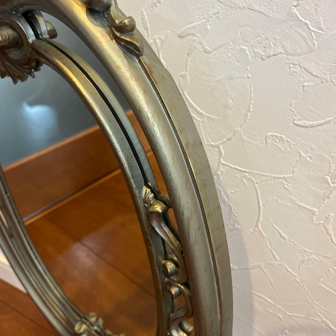 アンティーク　壁掛けミラー　鏡