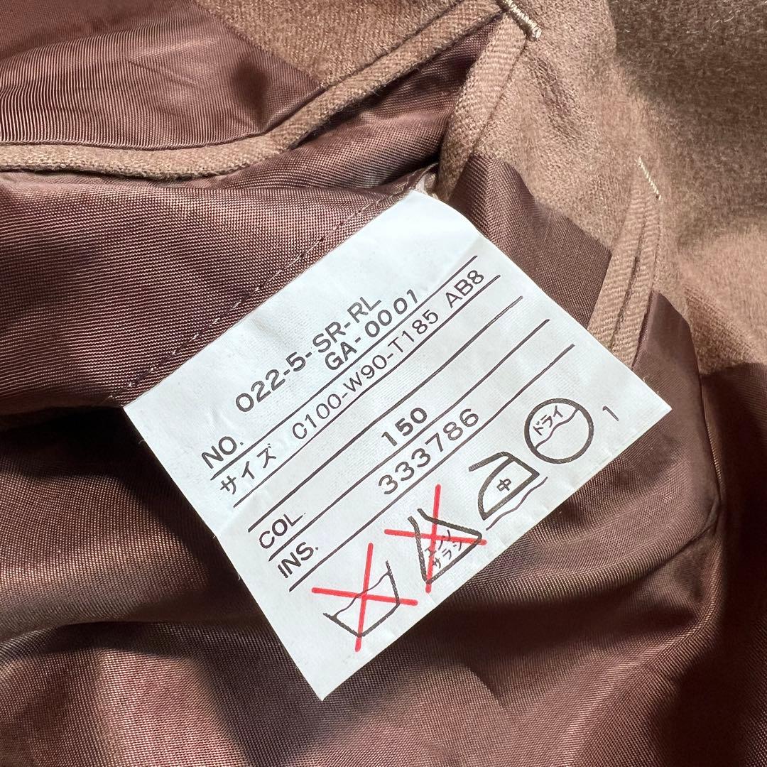 【極美品】ポロバイラルフローレン サキソニーウールスーツセットアップ AB8