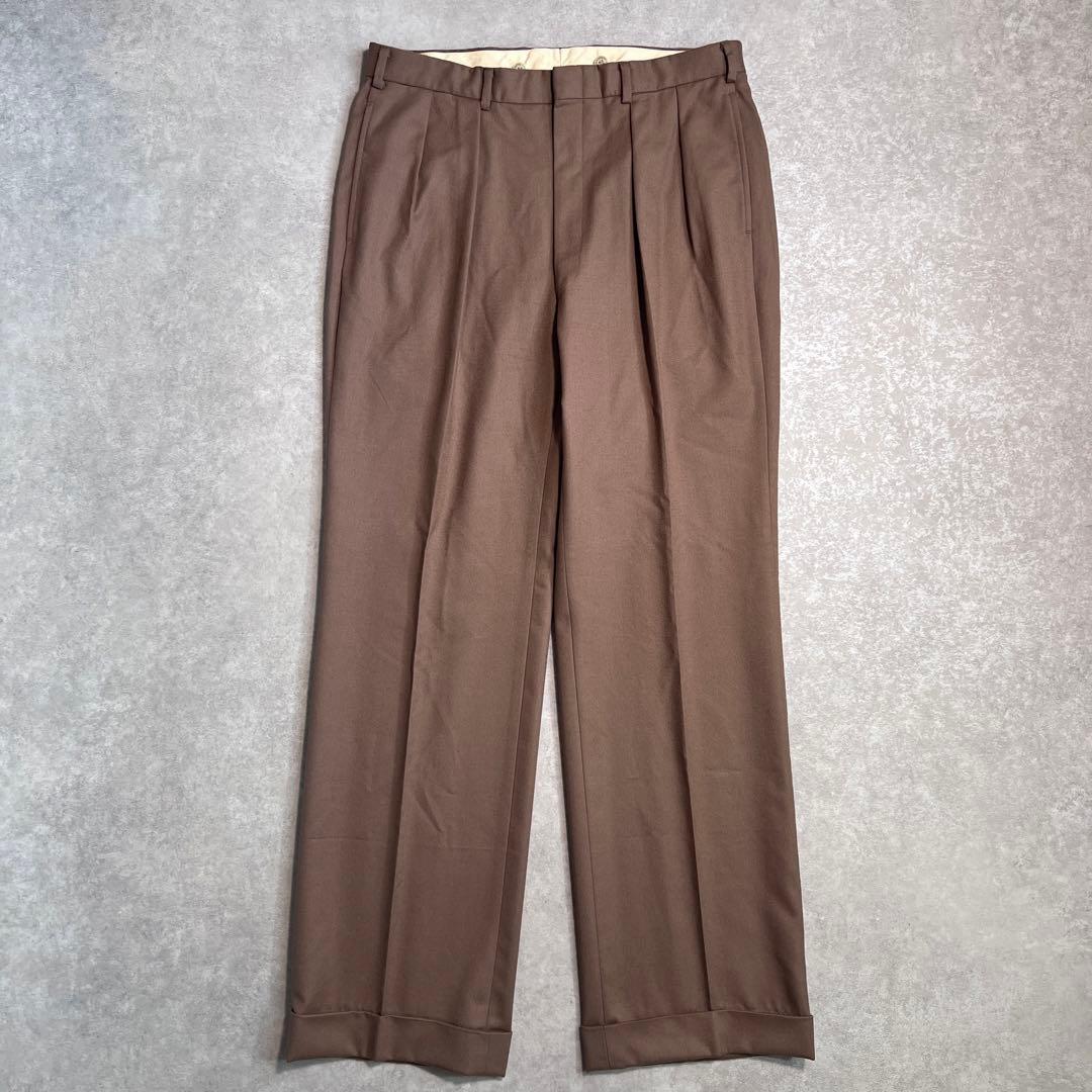 【極美品】ポロバイラルフローレン サキソニーウールスーツセットアップ AB8