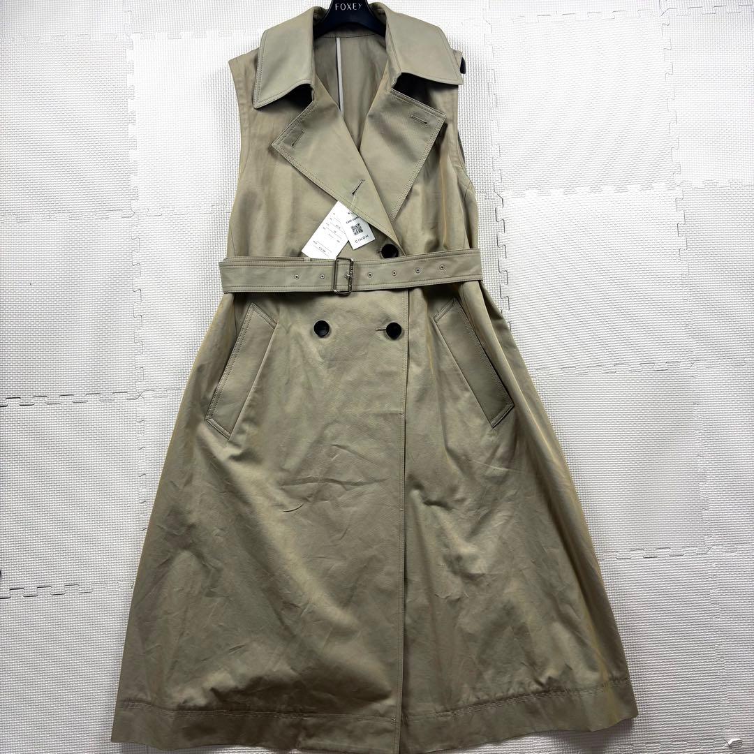 定価13万　新品　タグ　チノ　現行　トレンチコート　ロング　ベージュ　3way