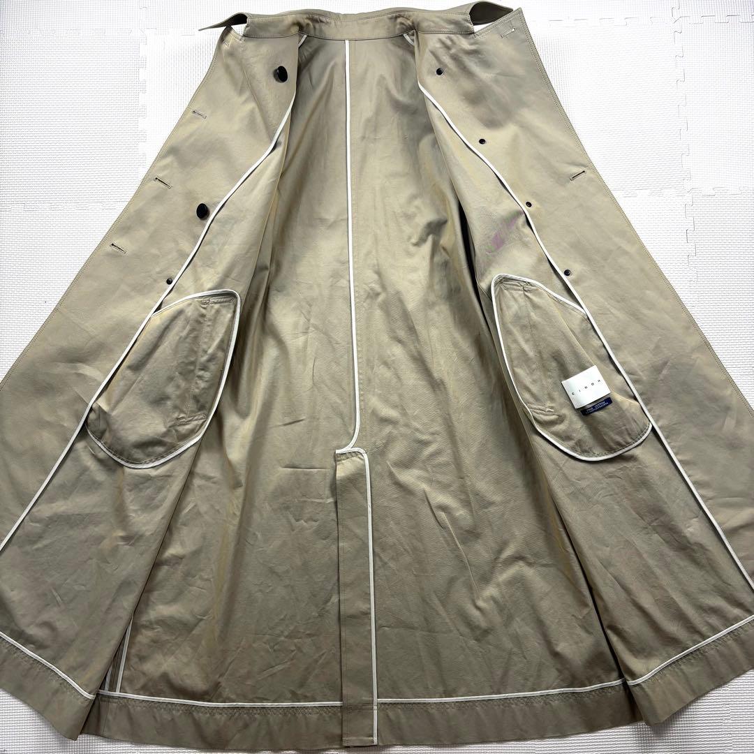 定価13万　新品　タグ　チノ　現行　トレンチコート　ロング　ベージュ　3way
