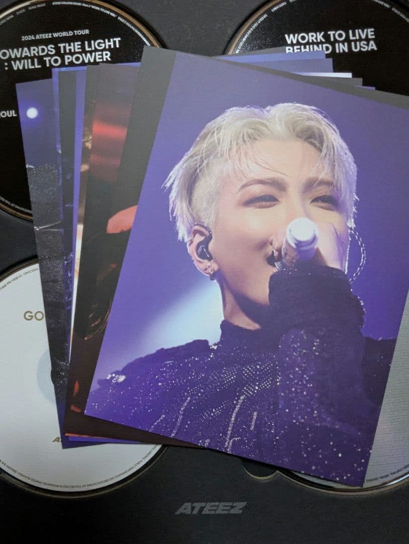 K-POP・アジア ATEEZ GOLDENHOUR PART1 WORK TO LIVE VER