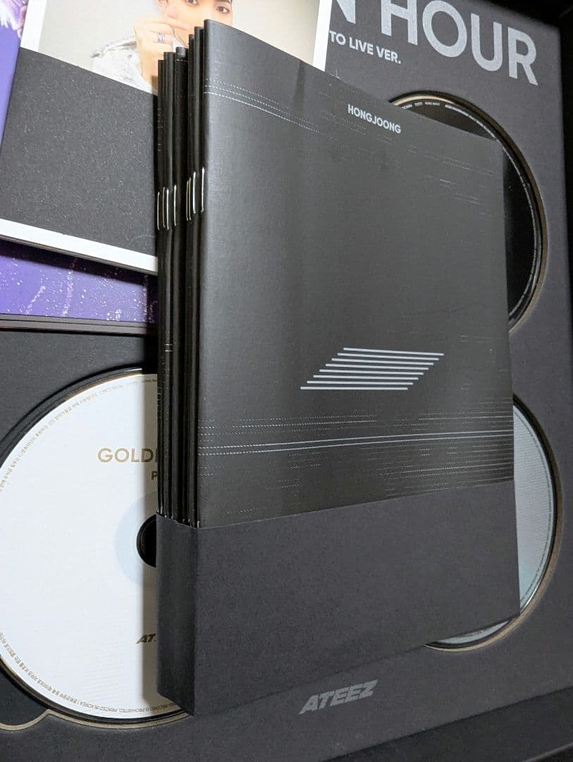 K-POP・アジア ATEEZ GOLDENHOUR PART1 WORK TO LIVE VER