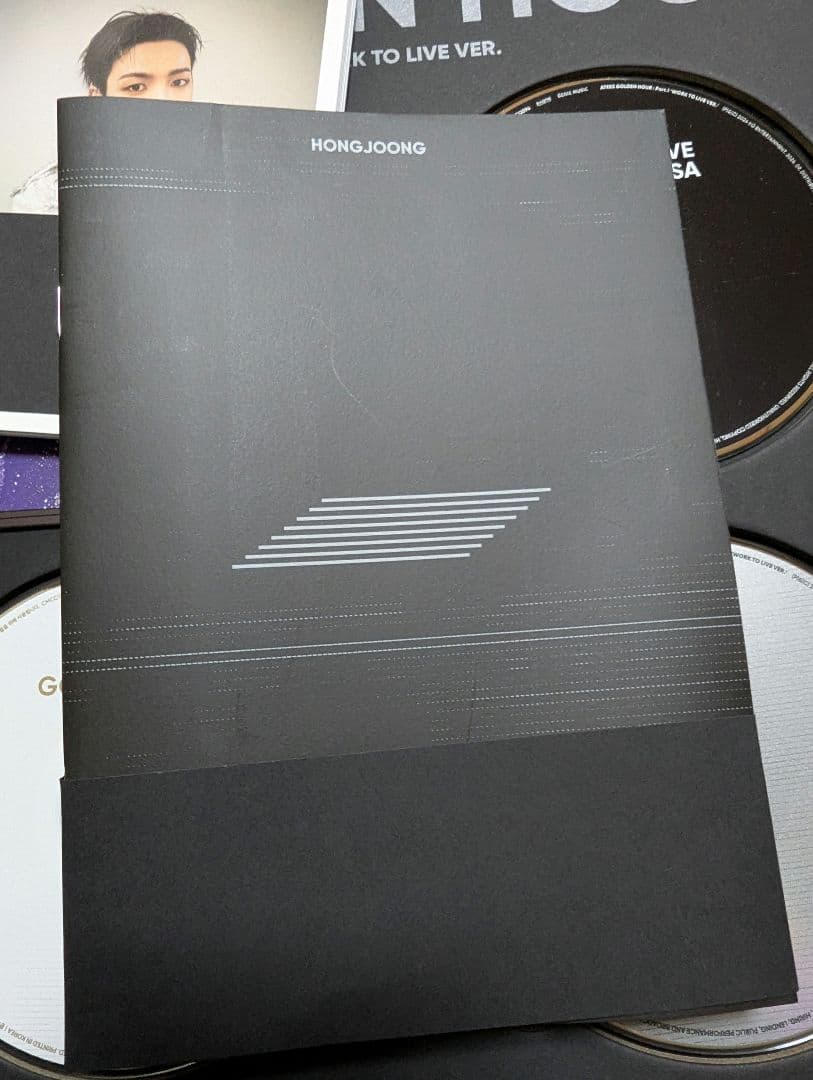 K-POP・アジア ATEEZ GOLDENHOUR PART1 WORK TO LIVE VER