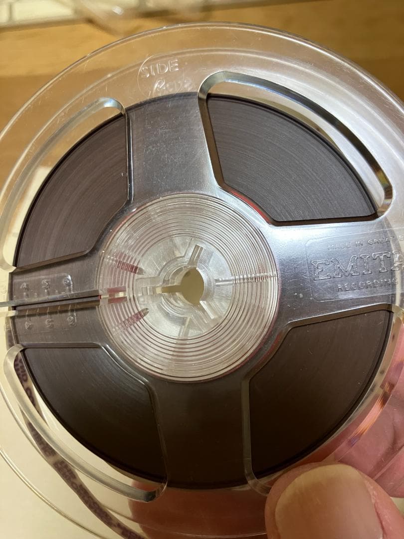 pepo画面　UK オープンリール・ビートルズ／プリーズプリーズミー