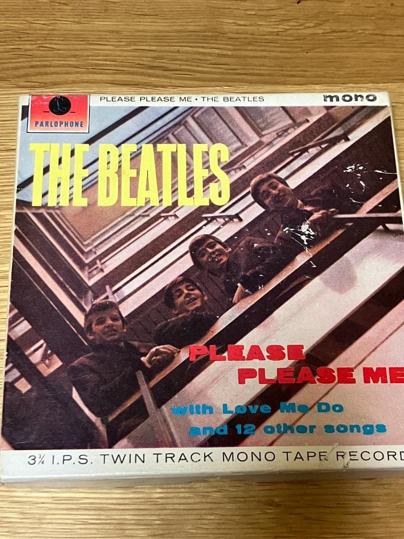 pepo画面　UK オープンリール・ビートルズ／プリーズプリーズミー