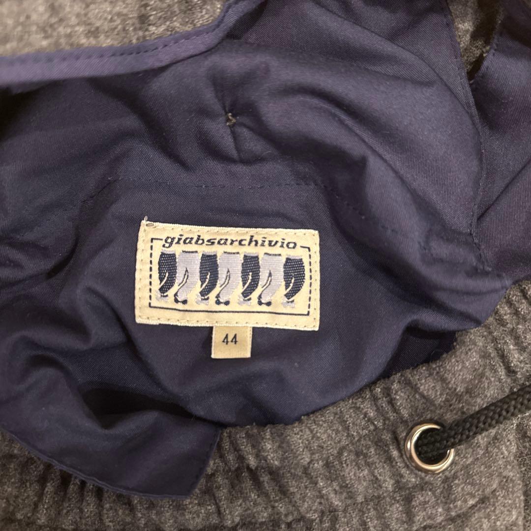 giabsarchivio グレー スラックス 44