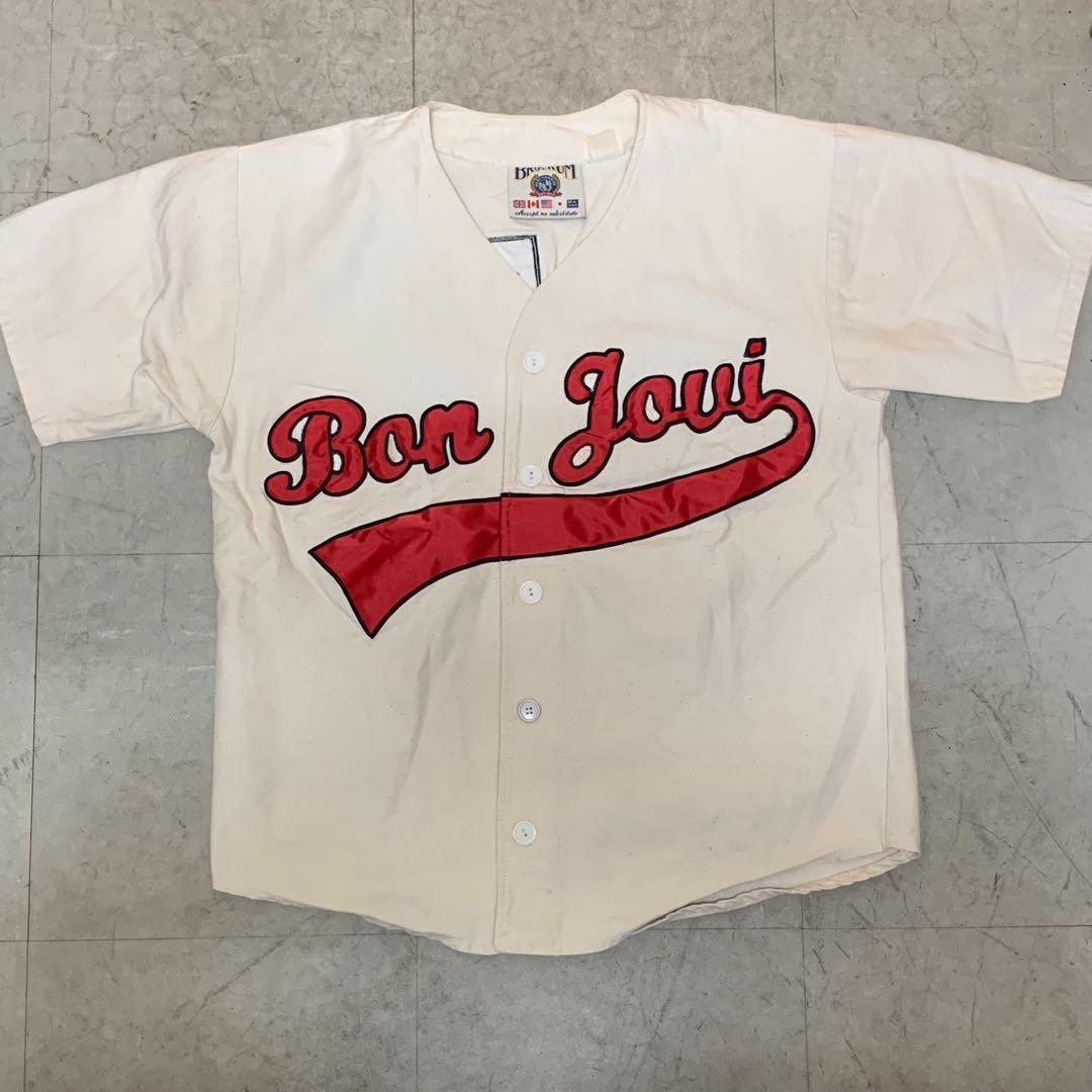 90s Bon Jovi ベースボールシャツ